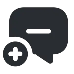 Message Add SVG Icon